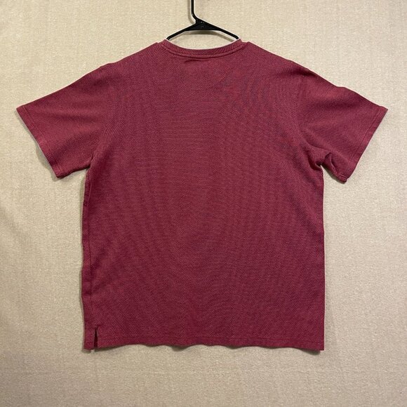 Big Sky Outfitters Shirt Men's Large Red Short Sleeves - Picture 8 of 12